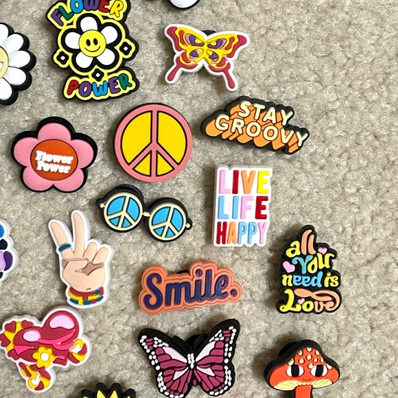 Boho Groovy Shoe Charms for Crocs - Picture 4 of 12